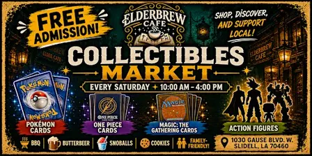 ELDERBREW CAFE COLLECTIBLES MARKET