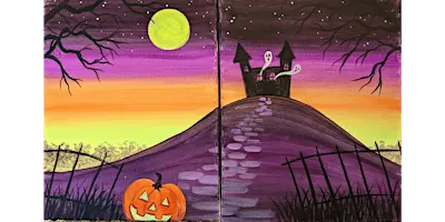Haunted Hilltop Date Night - Paint and Sip in Cincinnati | Classpop!™