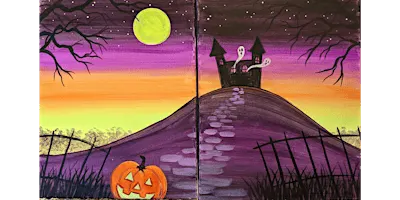 Haunted Hilltop Date Night - Paint and Sip in Cincinnati | Classpop!™