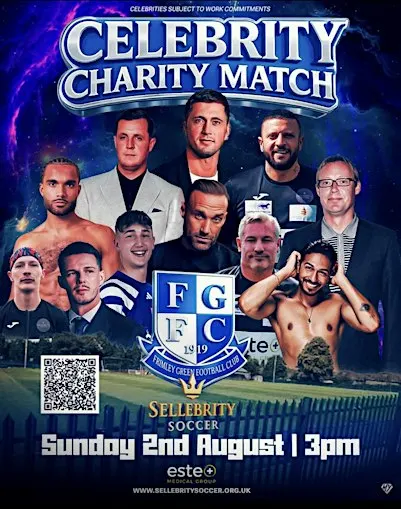 Celebrity charity football match