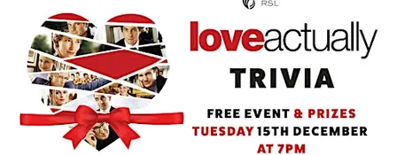 Love Actually Trivia [CURRUMBIN] at Currumbin RSL