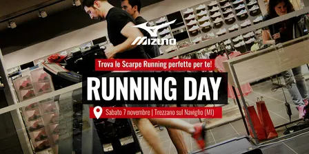 MIZUNO Running Day, Trezzano sul Naviglio - Sabato 7 Novembre 2026