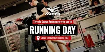MIZUNO Running Day, Brescia - Sabato 21 Novembre 2026