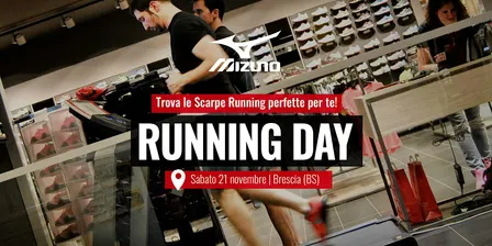 MIZUNO Running Day, Brescia - Sabato 21 Novembre 2026