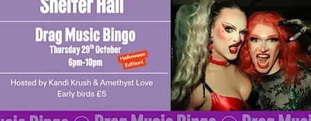 Drag Music Bingo: Halloween Edition