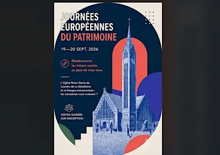 Visites guidées De l'église Notre Dame de Lourdes (J du Patrimoine 2026)