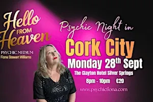 Psychic Night in Cork City with Psychic Medium Fiona Stewart-Williams