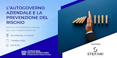 L’Autogoverno Aziendale e la Prevenzione del Rischio