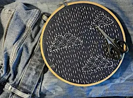 Sashiko mending