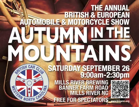 Autumn in the Mountains - British & European Automobile & Motorcycle Show