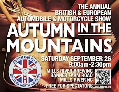 Autumn in the Mountains - British & European Automobile & Motorcycle Show
