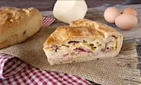 Italian Savoury Pie Making