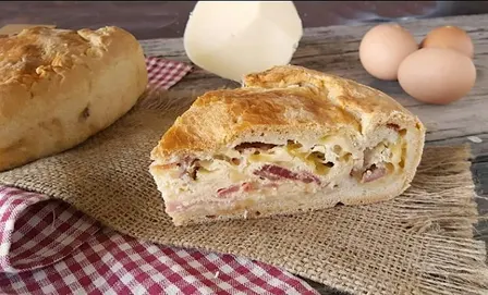 Italian Savoury Pie Making