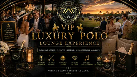 2026 Million Dollar Mingle Celebrity Charity VIP Polo Day Party Experience