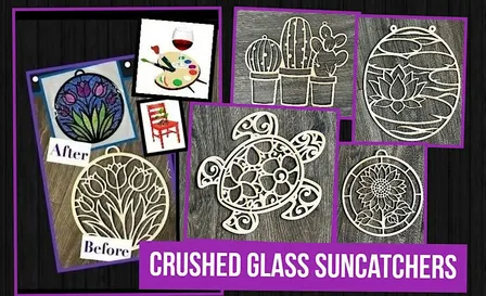 Crushed Glass Suncatcher Workshop