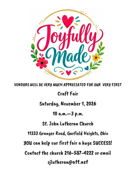Joyfully Made Craft Fair