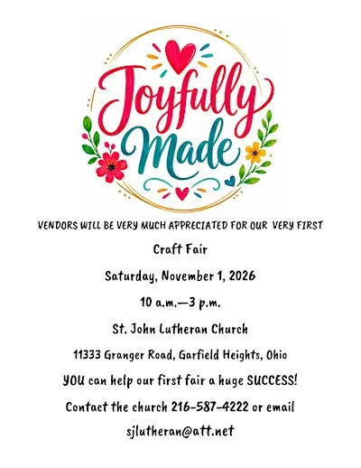Joyfully Made Craft Fair