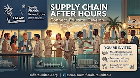 Supply Chain After Hours: Networking + Port Tour