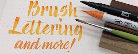 Brush Lettering  Course