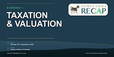 Evening 1 - Taxation and Valuation