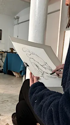Life drawing with 1838 Collective