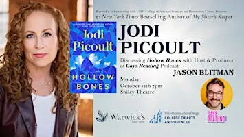 Jodi Picoult discussing HOLLOW BONES