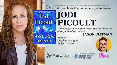Jodi Picoult discussing HOLLOW BONES
