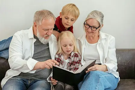 Grandparents Storytime and craft