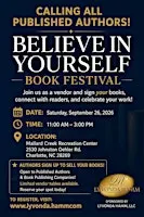 Believe In Yourself Book Festival