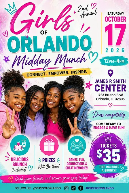 Girls of Orlando Midday Munch 2nd Annual Event