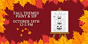 Fall Themed Paint and Sip @ Day Drift Books & Cafe