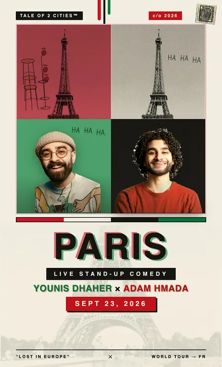 ADAM & YOUNIS PARIS COMEDY SHOW (LIVE)