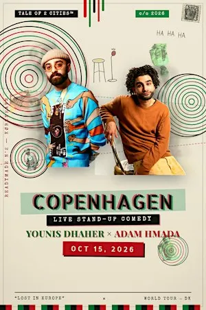 ADAM AND YOUNIS COPENHAGEN COMEDY LIVE