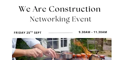 We Are Construction Networking Event