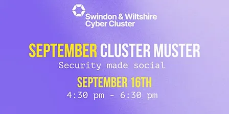 16 September 2026  Cluster Muster