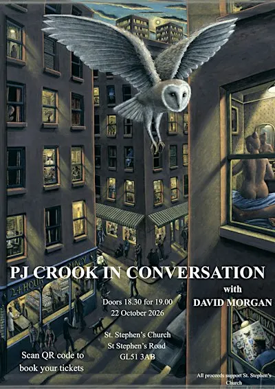 PJ CROOK IN CONVERSATION