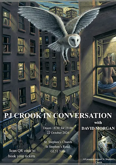 PJ CROOK IN CONVERSATION