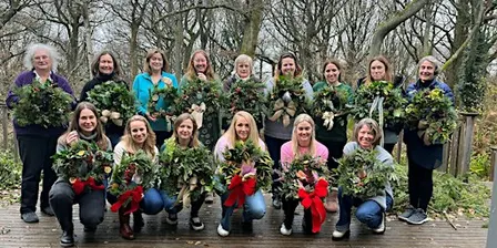Christmas Wreath Making (AM)