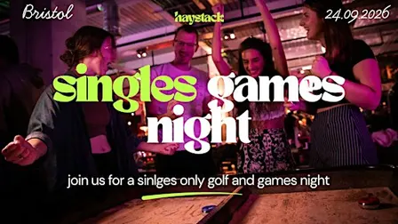 HAYSTACK DATING |LANE 7, BRISTOL | THURSDAY 24TH SEPTEMBER