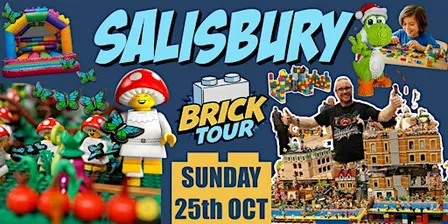 Huge Lego Brick Tour Salisbury 2026: Rare Retired Lego  & Family Fun Day