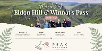 Eldon Hill & Winnat's Pass | 12km | Women Only