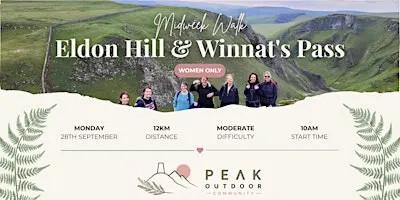 Eldon Hill & Winnat's Pass | 12km | Women Only