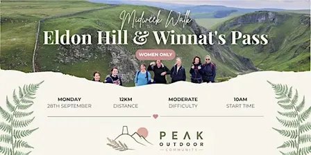 Eldon Hill & Winnat's Pass | 12km | Women Only