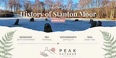 History of Stanton Moor | 7km | Women Only