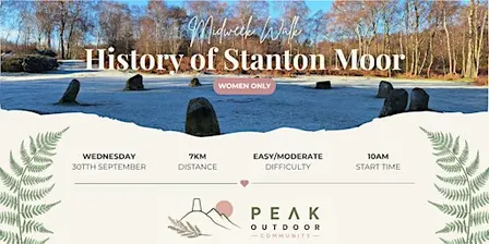 History of Stanton Moor | 7km | Women Only