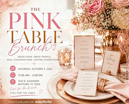 Pink Table Brunch