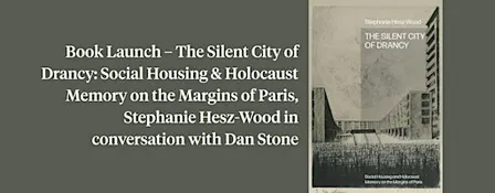 Book Launch – The Silent City of Drancy