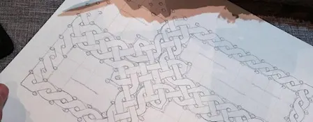 Eight week Celtic knotwork drawing course