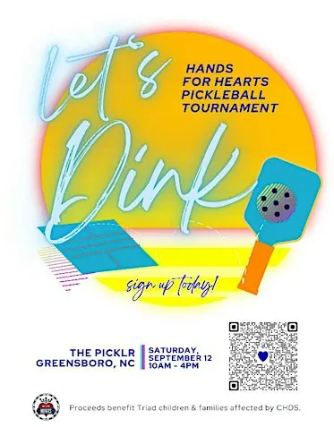 Dink for a Cause: Hands for Hearts Charity Pickleball Tournament