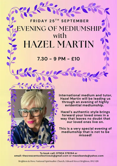 Mediumship Demonstration - Hazel Martin